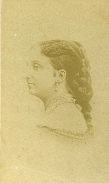 MARIE ANTOINETTE ROI REINE DE FRANCE PHOTO CDV