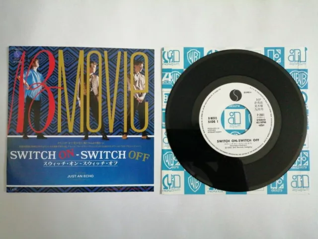 B-Movie - Switch On - Switch Off - Rare Japanese 7" Vinyl - Promotional Copy