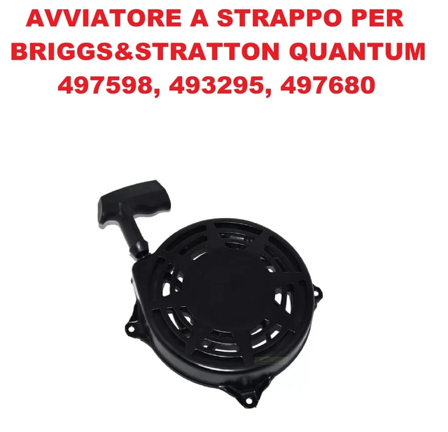 Avviatore Manuale Per Motori Briggs & Stratton - Ricambio 497598, 493295, 497680, Alta Qualità - Foto 6