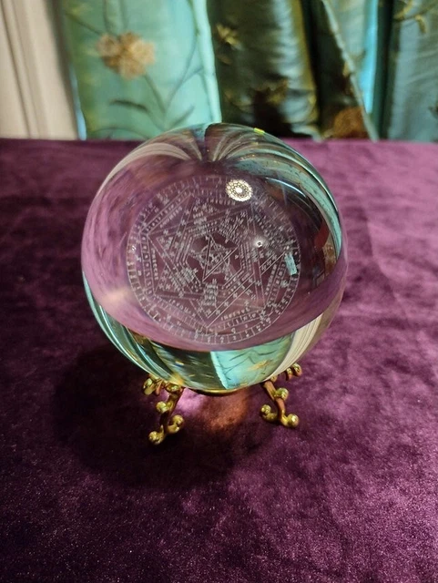Tetragrammaton Gazing Glass with stand