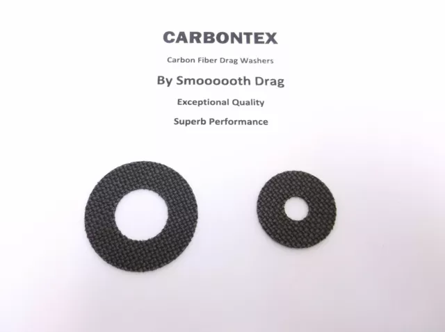 SHIMANO REEL PART Caius 150A (2) Smooth Drag Carbontex Drag Washers #SDS31