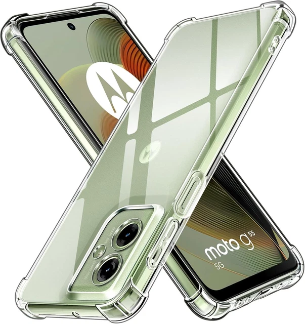 Housse Silicone Transparente Anti-choc Pour Motorola Moto G06/G05/E15