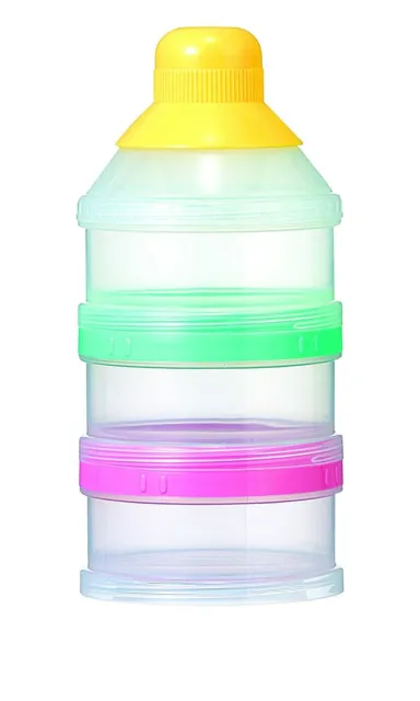 Pigeon Portable Powder Milk Storage Plastic Container ‎For 0 - 2 Yrs Baby, Multi