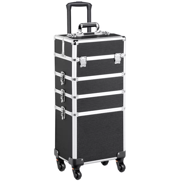 Trolley da Trucco Beauty Case Make Up Viaggio Valigetta Estetista Professionale