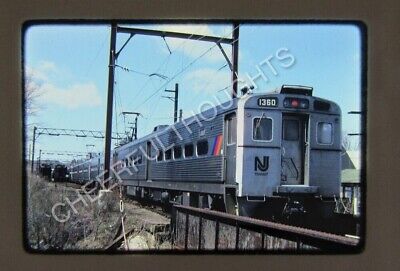 Original '84 Kodachrome Slide NJ Transit New Jersey 1360 Arrow II MU NJT   34R48