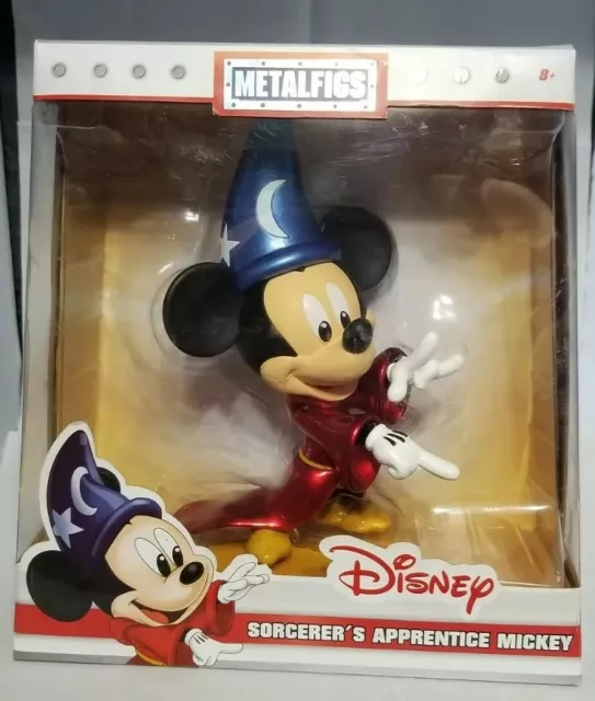 Metalfigs Disney Sorcerer’s Apprentice Mickey Mouse 6” Die-Cast Metal