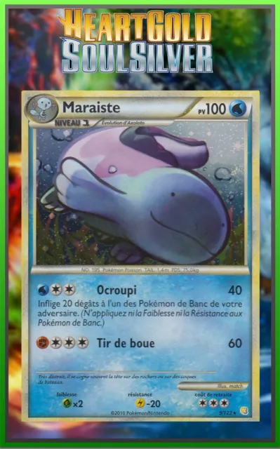 Maraiste Holo - HeartGold and SoulSilver - 9/123 - Carte Pokémon Française