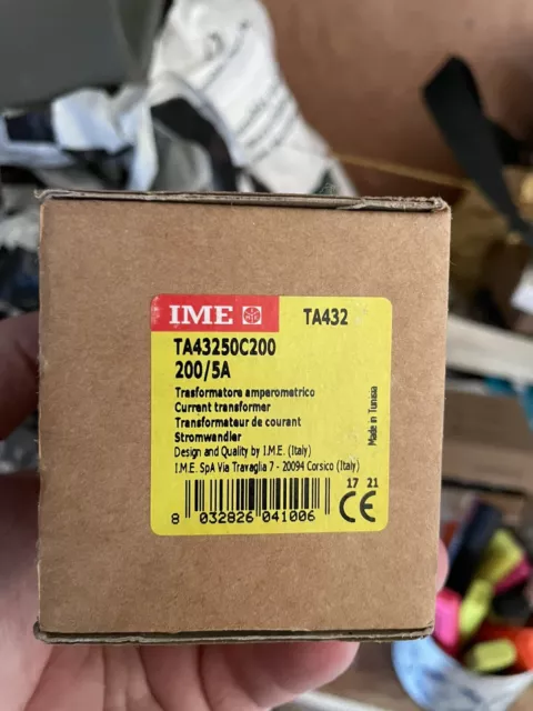 IME (TA432) 200/5 Current Transformer (CT’s)