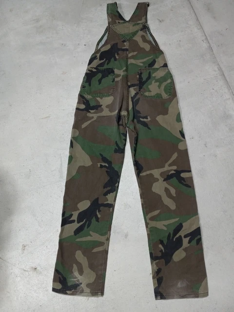 Rothco Kids Bib Overall Made in USA Medium  Camo Military  Vintage