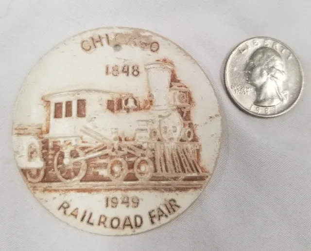 Chicago 1948-1949 Railroad Fair Medallion