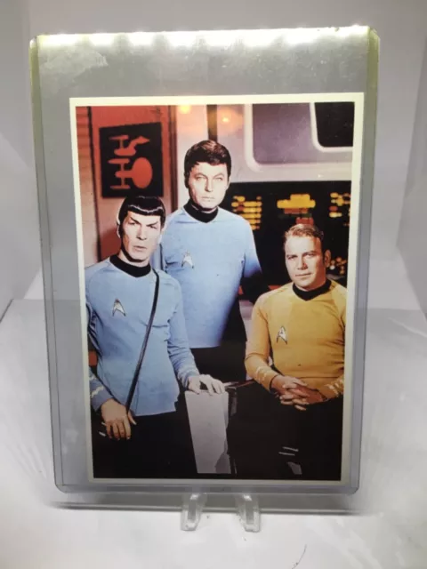 1975 S.T.I.G. Superstars Stickers (RARE!) #26 Star Trek (Captain Kirk, Spock) 1975 S.T.I.G. Superstars Stickers (RARE!) #26 Star Trek (Captain Kirk, Spock)