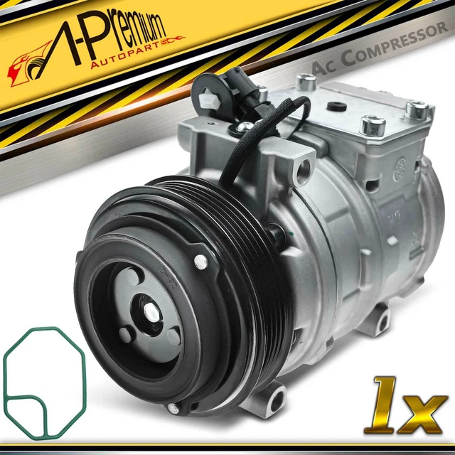 AC COMPRESSOR W/CLUTCH for BMW E31 E34 E36 E46 323i 325i 328i 525i 530i ...