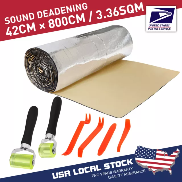 Heat Shield Insulation Thermal Sound Deadening Control Noise Damping Mat 36sqft