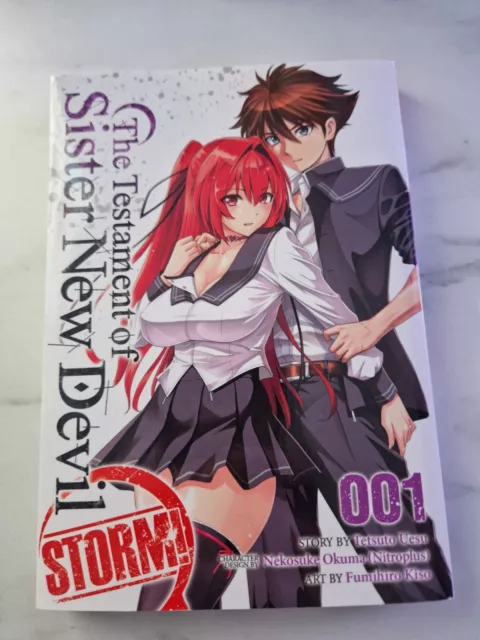 The Testament of Sister New Devil STORM! Vol. 1 by Tetsuto Uesu (Paperback 2017)