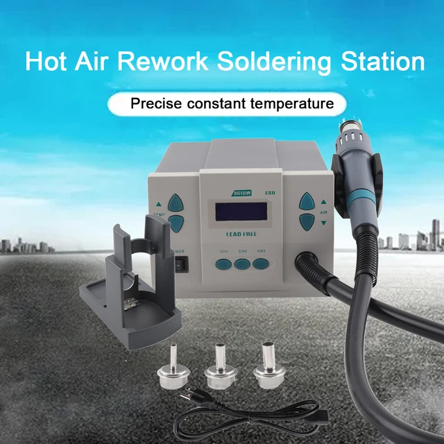 861DW 1000W Digital Rework Station with LCD Display for Miro Soldering Rework