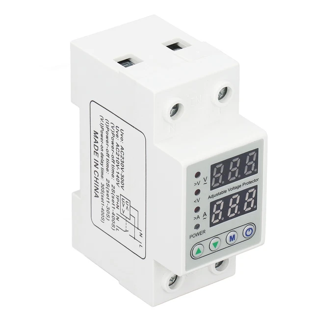 (63A) Protector de bajo voltaje tamaño compacto AC220V voltaje de alta eficiencia