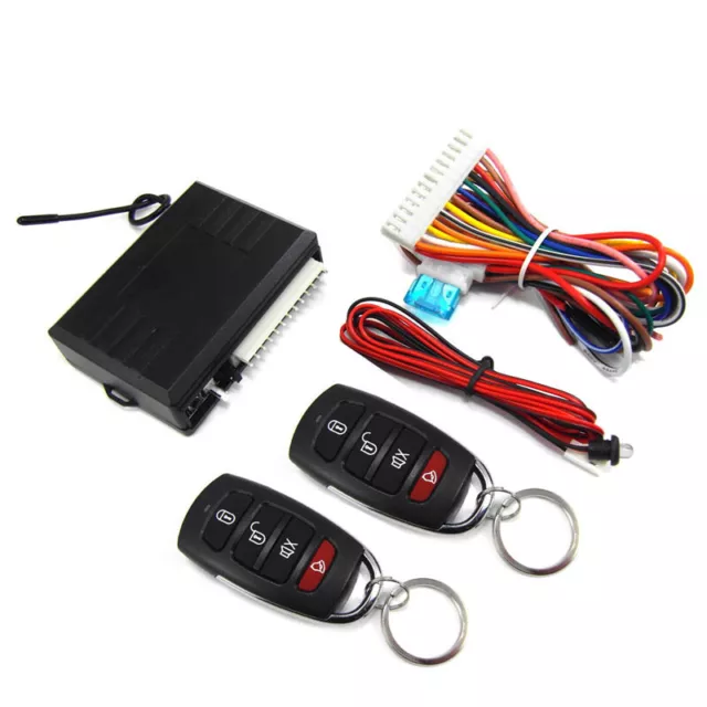 Car Remote Control Alarm Keyless Entry System Central Door Lock Kit 2