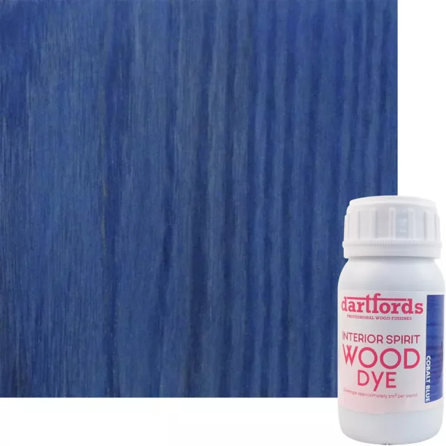 [dartfords] Cobalt Blue Interior Spirit Based Wood Dye 230ml Bottle