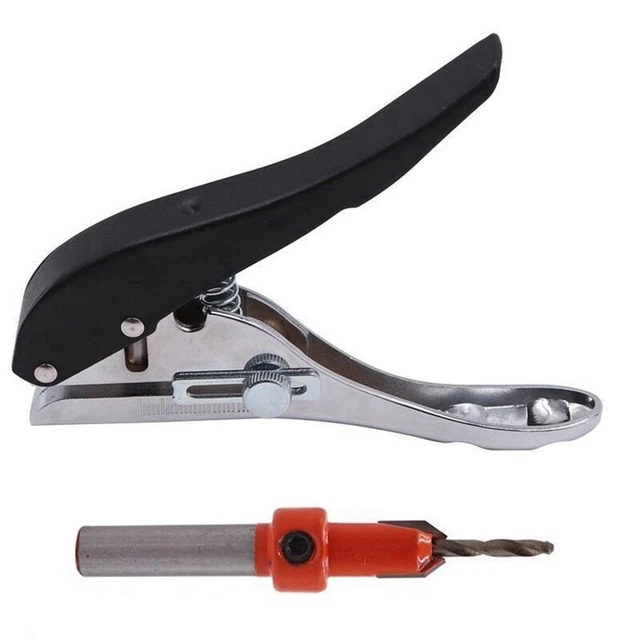 Kit Per Fare Tasselli In Legno - 8 Fori Da 8mm A 20mm Con Inserti In Metallo Duro Sostituibili - Foto 3