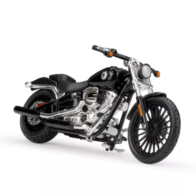 Maisto 1:18 Harley Davidson 2016 BREAKOUT Bike Motorcycle Model BLACK NEW IN BOX