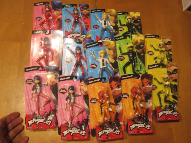 Zag Heroez Miraculous Playmates Toys Adrien Agreste Complete Your Collection Lot