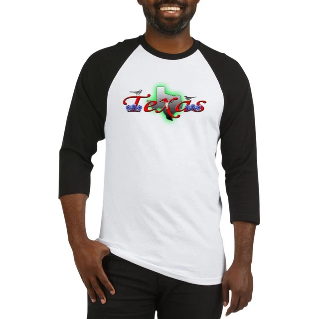 CafePress Texas Baseball Jersey Baseball Tee (135174987)