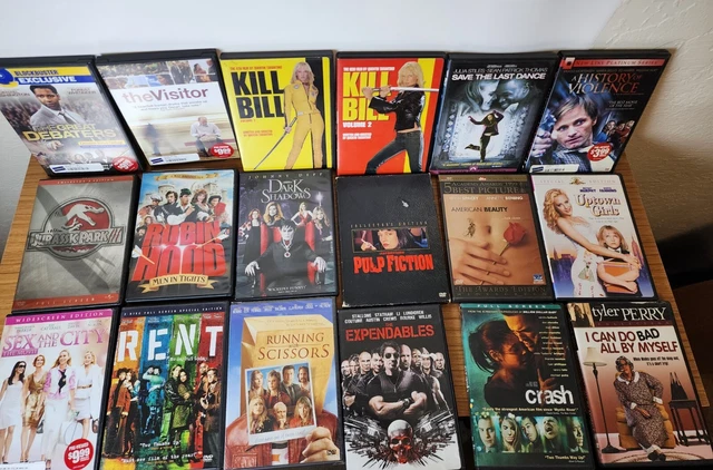 DVD Collection: Lot of 44 Movies Action Drama WWII Star Trek Fantasy Romance