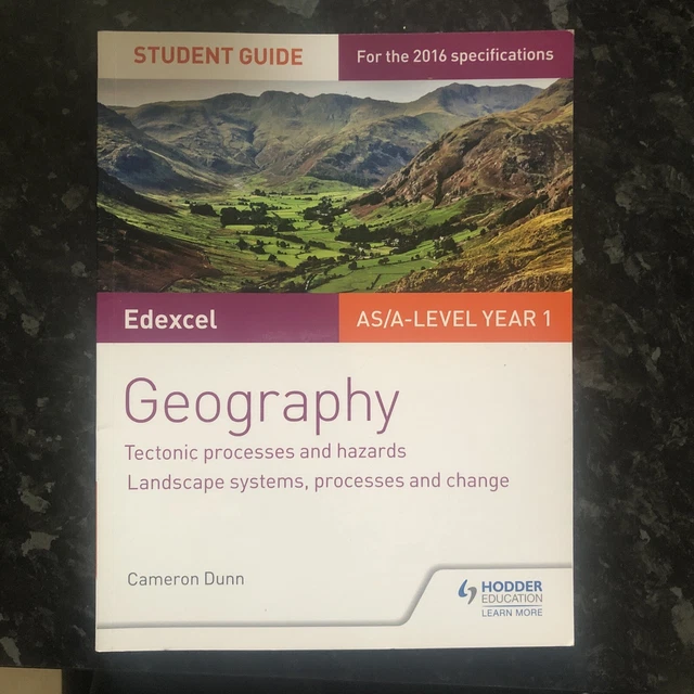 EDEXCEL GEOGRAPHY AS / ALevel Year 1 Student Guide Tectonic Processes
