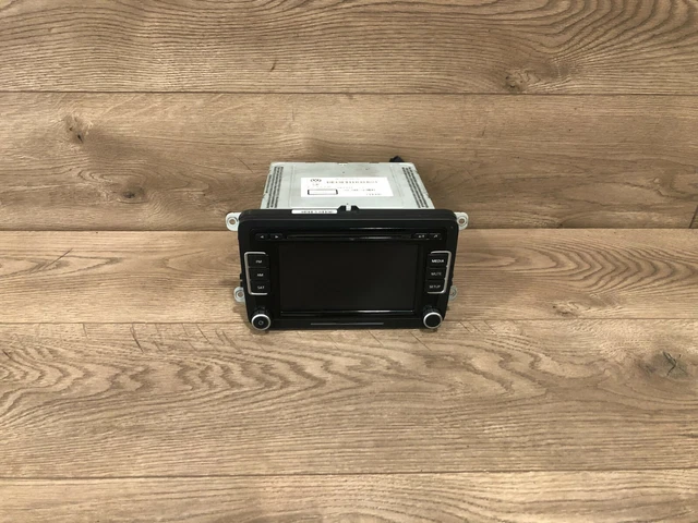 12_17 Vw Volkswagen Jetta Passat Stereo Screen Monitor Headunit Am Fm Radio Oem 12_17 Vw Volkswagen Jetta Passat Stereo Screen Monitor Headunit Am Fm Radio Oem