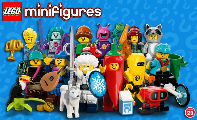 LEGO MINIFIGURES #71032 - Series 22 / Complete Collection - 100% NEW ...