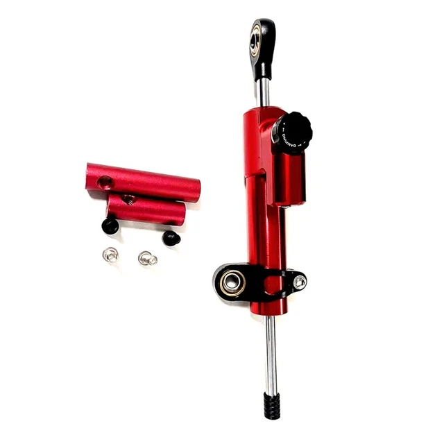 Kit Stabilizzatore Sterzo Scooter 250mm In Alluminio CNC - Ammortizzatore Direzione Per Moto Elettriche - Foto 2