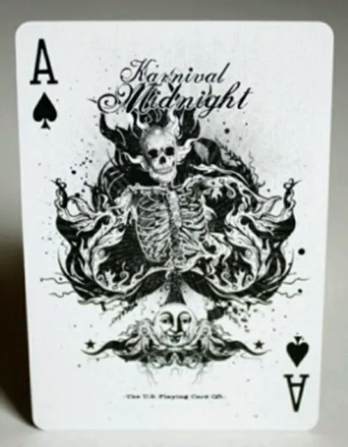 BICYCLE Karnival Midnight limited edition foil case  deck playing cards 2