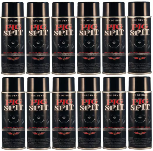 PIG SPIT "Original" Spray Cleaner Detailer 9 oz Can - Qty (12) (PSO) 83-1015