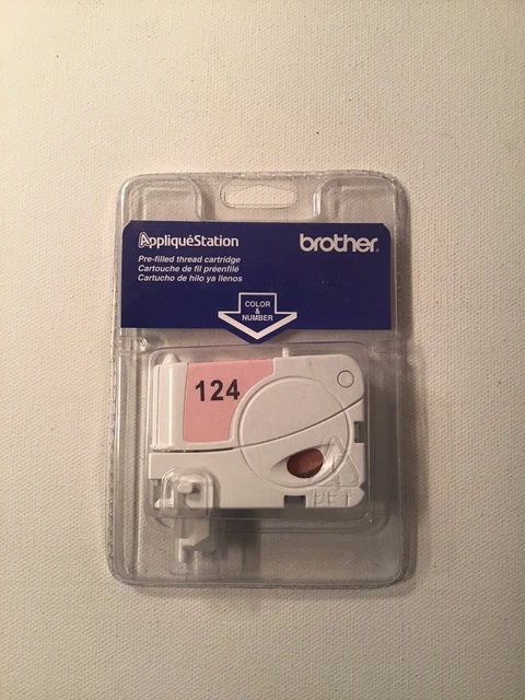 2 Cartouches De Fil Brother Applique Station – TAC085 – Rose – NEUVES