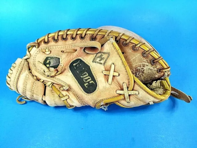 Vintage Wilson Hank Sauer HAWK A2196 LEATHER Baseball Glove Mitt GRIP  POCKET