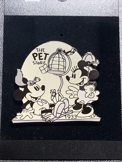 Disney 2001 Pin 100 Years of Dreams #76 The Pet Store 1933 Mickey & Minnie