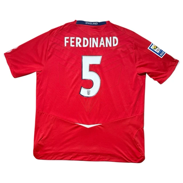 MAILLOT DE FOOTBALL Angleterre 2006-2008 Extérieur Umbro #4 Gerrard taille... EUR 41,39 - FR
