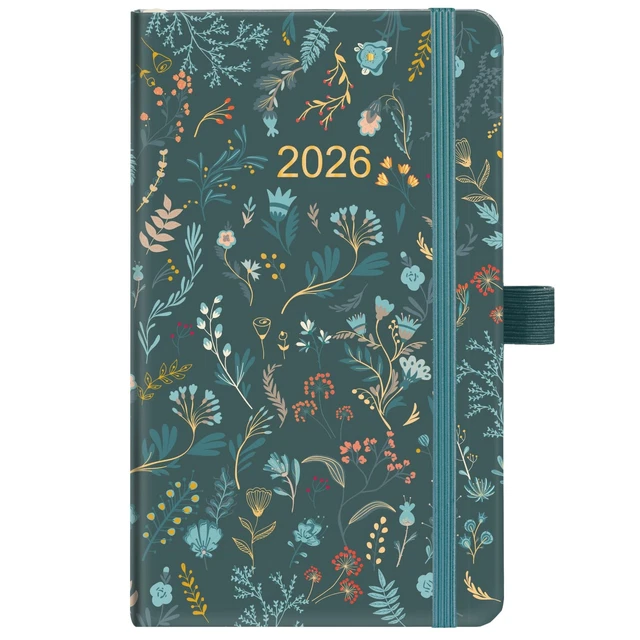 POCKET DIARY 2026 - A6 2026 Week to View with Pen Loop, Back Pocket, £ ...