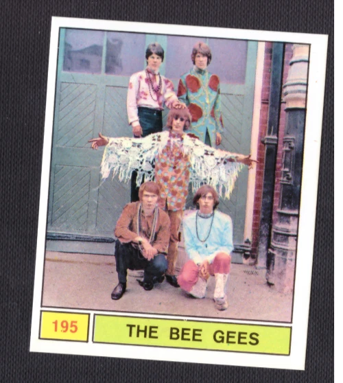 Figurine Panini Vintage 1969 Cantanti N°297 - THE DOORS, Collection Musique, état Occasion
