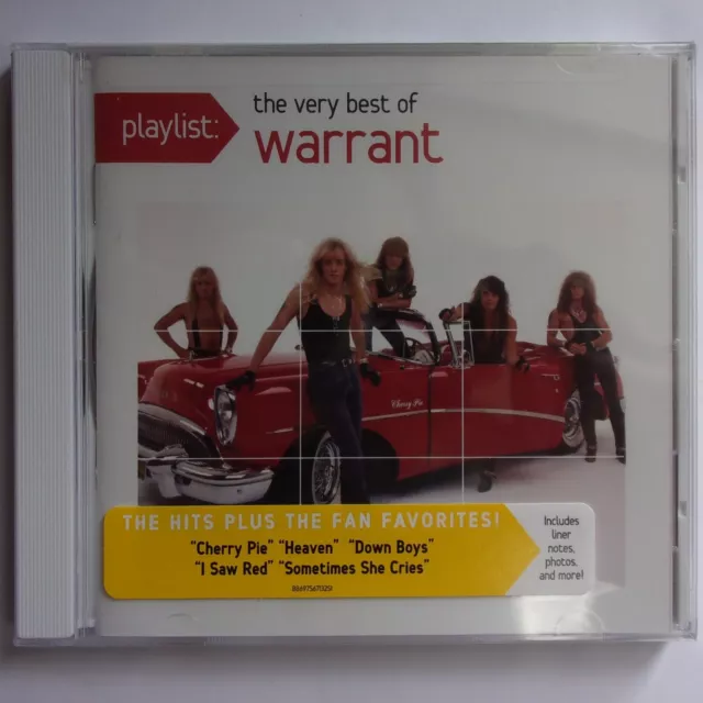 WARRANT "The very best of Warrant" CD USA 2013 - New & sealed