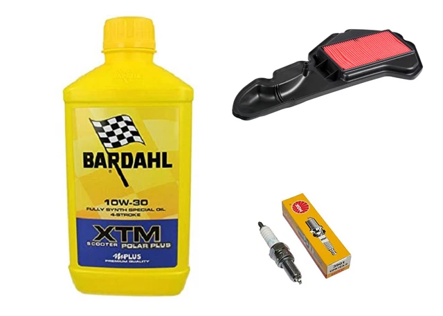Kit Tagliando Completo Per Honda PCX 125 (2012-2017) - Inclusi Olio Motore, Candela E Filtro Aria