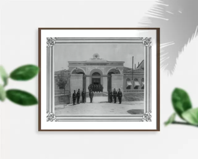 Photo: The Sadaret gate of the Sublime Porte / Abdullah Freres, Constantinople.