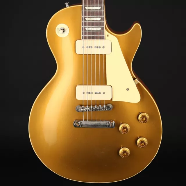 Gibson Custom Shop 1956 Les Paul Goldtop Reissue in Double Gold VOS #64109