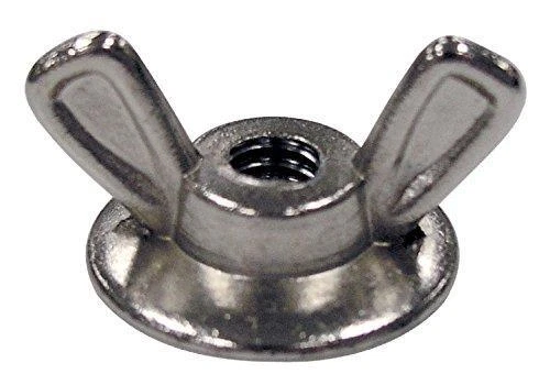 Hillman 707319 Zinc Die-Cast Washered Wing Nuts (1/4"-20) - 50 pieces
