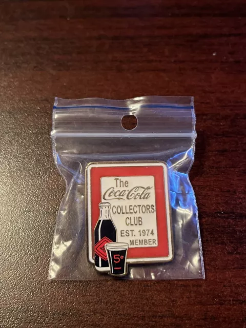 Coca Cola Collectors Club Member Pin