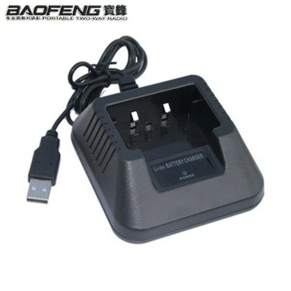 Cavo Ricarica USB Per BaoFeng UV-5R - Batteria 3800mAh, Per Walkie Talkie E Radio
