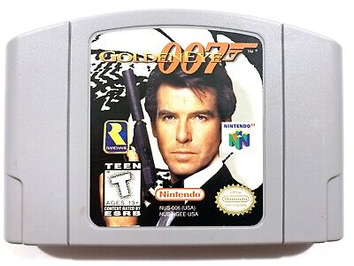 Authentique! James Bond 007 Goldeneye Nintendo 64 N64 OEM Jeu Original Testé