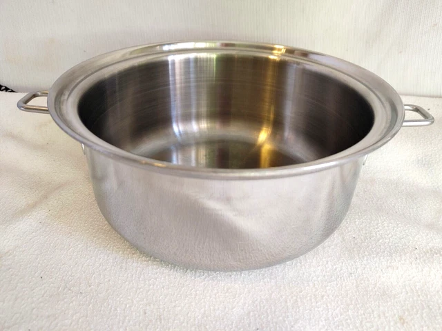 SALDMASTER VERSA TEC 316 Ti TITANIUM STAINLESS 2 QT SAUCE PAN NO LID OR HANDLES
