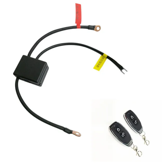 Motorcycle Battery Disconnect Cut Off Isolator Kill Switch Dual Remote Control
