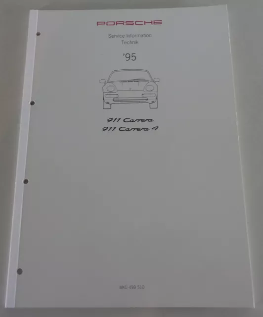 Werkstatthandbuch / Service Info Technik Porsche 911 Carrera/Carrera 4 von 1995